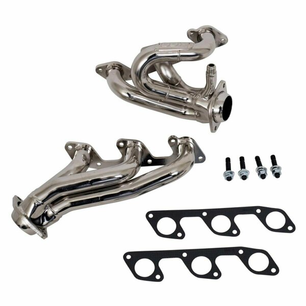 Bbk Performance 1.625 in. Shorty Tuned Length Exhaust Headers for 2005-2010 Mustang 4.0 V6 - Chrome 4010